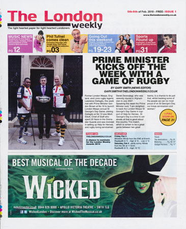 London Weekly page 1