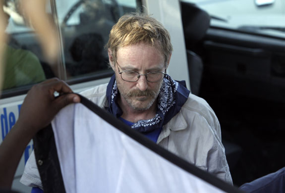 Haiti child trafficking: Steve McMullen is taken back to jail in Port-au-Prince