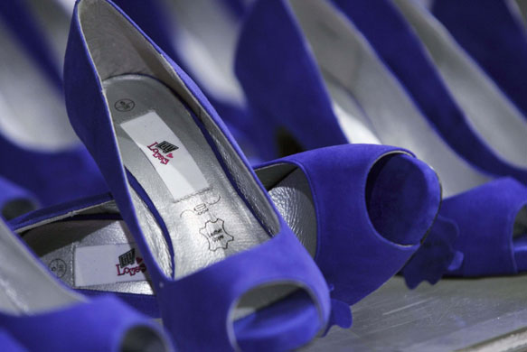 Business week in pictures: New Look shoes