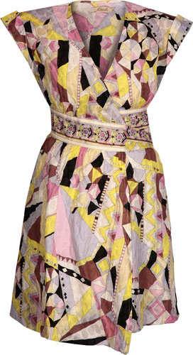 Key fashion trends : Geometric Print Dress by Komodo