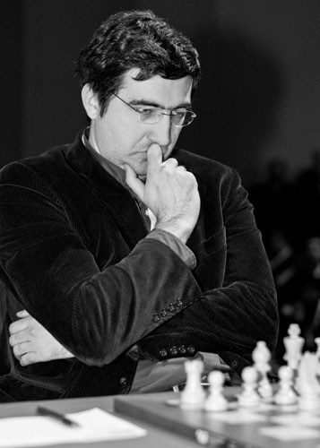 Readers' pics: exercise: Vladimir Kramnik at the recent London Chess Classic Tournament