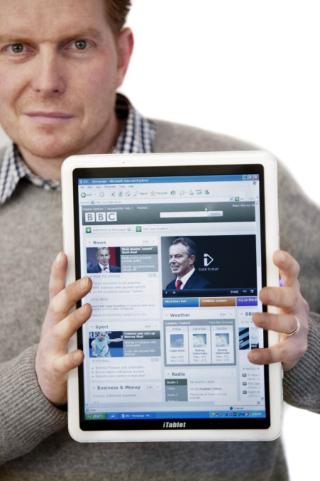 X2's iTablet computer