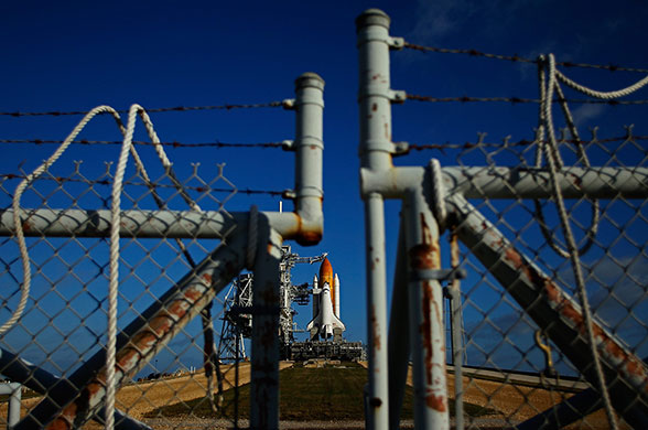 7 February 2010: Cape Canaveral, US: Space shuttle Endeavour