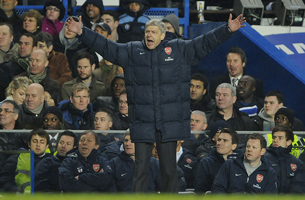 Chelsea v Arsenal: An angry Arsene Wenger