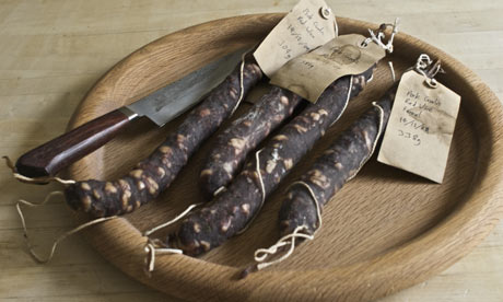 Tim Hayward's homemade salami