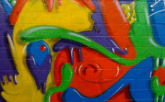 Banksy's film tunnel: Banksy's film tunnel in Waterloo