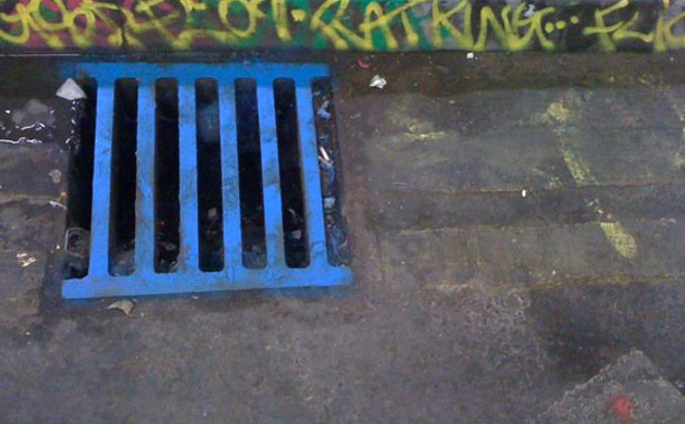 Banksy's film tunnel: Banksy's film tunnel in Waterloo