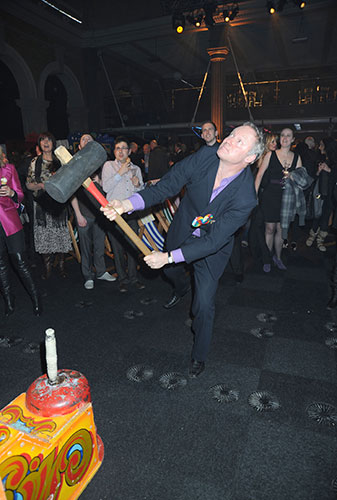 Love Never Dies: Rory Bremner at the Love Never Dies afterparty, Billingsgate