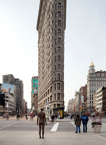 Antony Gormley: Antony Gormley sculpture in New York