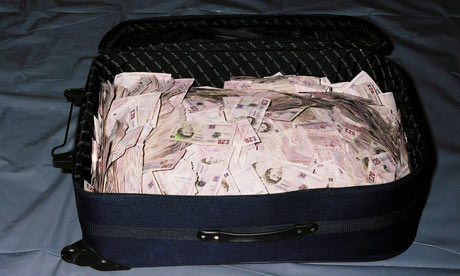 Part of £10 million haul found by police