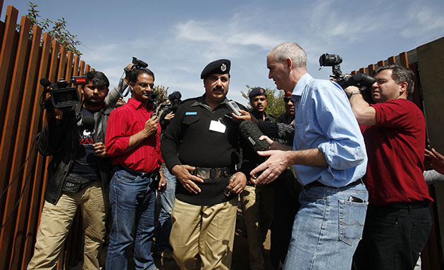 Sahil Saeed : police chief visits the family residence in Jhelum