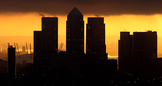 Week in business: The sun rises over Canary Wharf