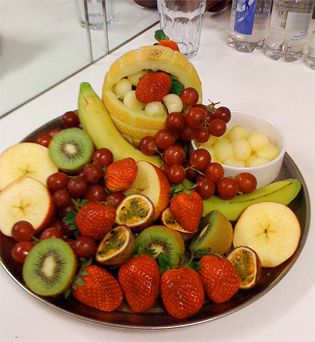 Show and tell: Addison: Fruit plate