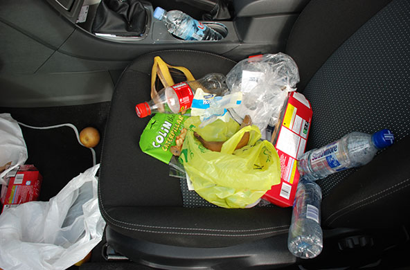 Show and tell: Addison: One journey’s worth of detritus