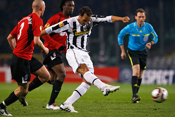 Juventus v Fulham: Juventus's Zebina
