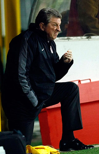 Juventus v Fulham: Fulham's coach Hodgson