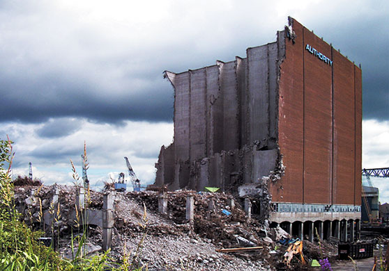 in pictures: building: Glasgow’s Meadowside Granary building