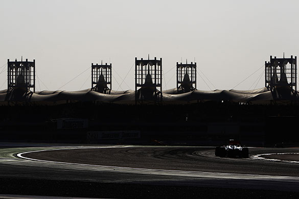 Bahrain Grand Prix: Jenson Button of Great Britain and McLaren Mercedes drives 