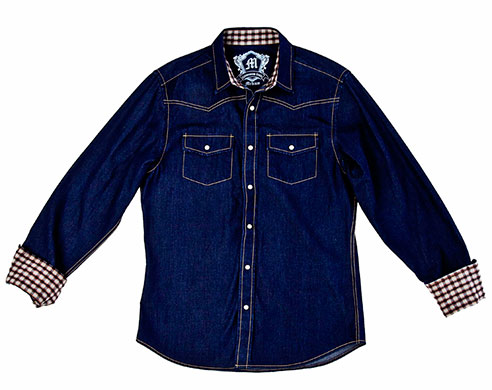 Denim shirt: PRIMARK MENSWEAR CUTOUTS FOR SPRING/SUMMER 2010