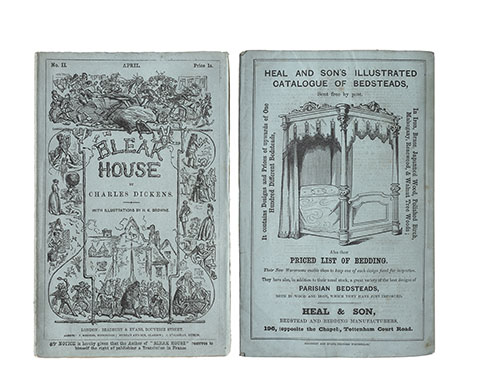 Heals anniversary: heals& sons advertisement 1837 