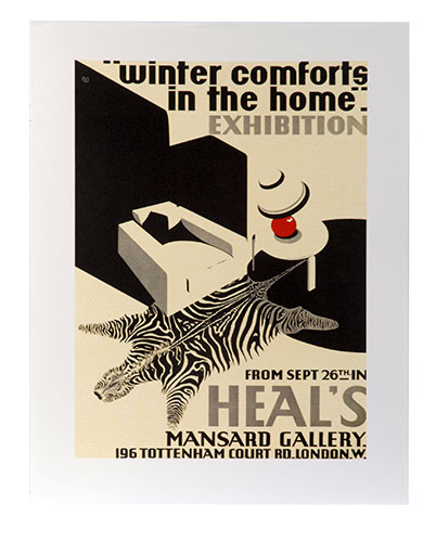 Heals anniversary: heals advertisement posters 1930s