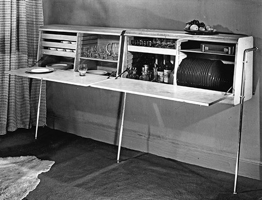 Heals anniversary: robin day clive latimer furniture storage  system 1948 heals