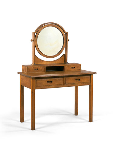 Heals anniversary: Letchworth Chestnut Dresser victorian furniture 1904