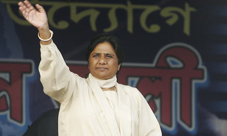 Bahujan Samaj Party (BSP) President and Uttar Pradesh chief minister Mayawati Kumari