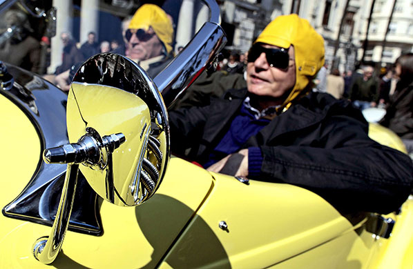 Las Fallas in Valencia: 40th Fallas Vintage Car Route, Las Fallas Festival Valencia