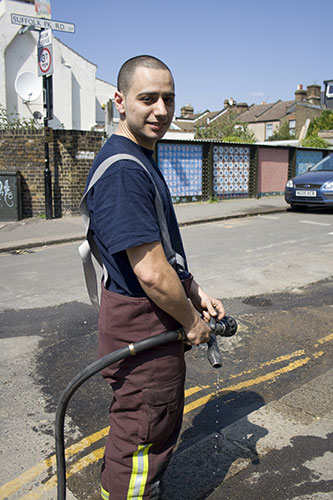 London lives: John Xenophontos, firefighter