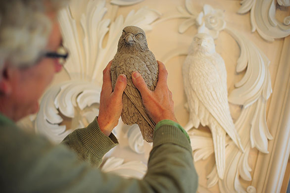 Disappearing Acts: Geoffrey Preston, a decorative plasterer based in Exeter