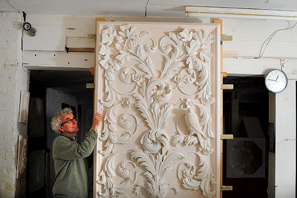 Disappearing Acts: Geoffrey Preston, a decorative plasterer based in Exeter