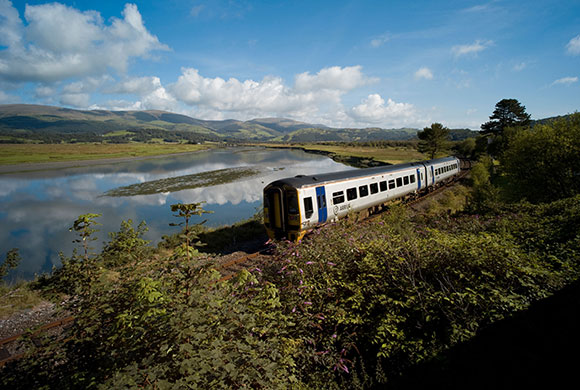 Week in business: Arriva Trains Wales diesel train at Dovey Dyfi Junction