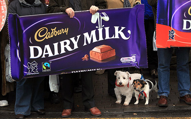 Week in business: Workers show their support for Cadbury in December