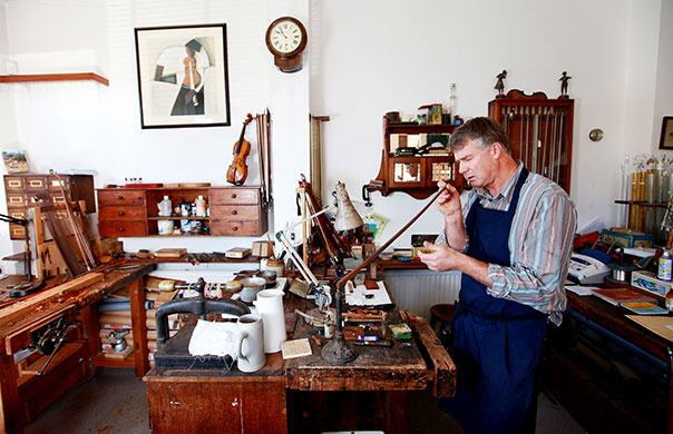 Disappearing Acts: Violin bow maker and violin repairer Matthew Coltman