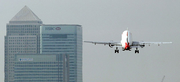 Week in business: British Airways plane takes off from London City Airport