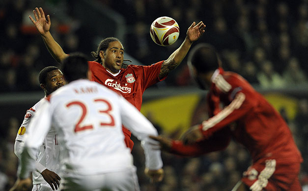 Europa League: Glen Johnson brings the ball under control