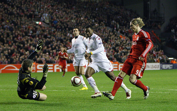 Europa League: Torres scores Liverpool's second goal