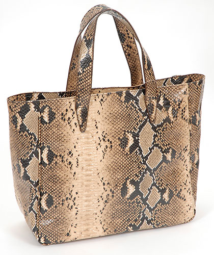 Key Trends: animal: snakeskin shopper
