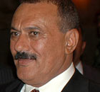Ali Abdullah Saleh, the Yemeni president