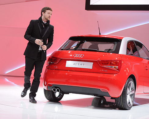 Geneva Motor Show: 80th Geneva International Motor Show Audi Justin Timberlake