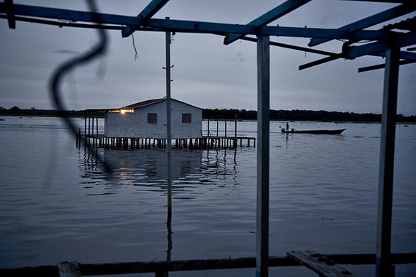 Venezuela lightning: The drought has also extinguished man-made lights across Venezuela