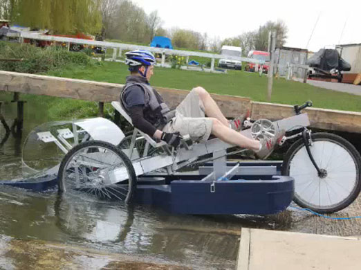 Bike blog objects: amphibious cycle by Southampton university