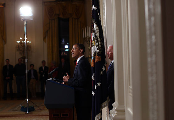 Healthcare reform: President Obama Addresses The Passage Of Health Care Bill By The House