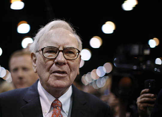 Philanthropists: Billionaire financier Warren Buffett