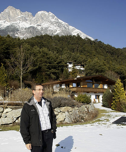 Philanthropists: Businessman Karl Rabeder