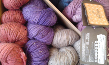 Wool from Big Knitters, Roath Cardiff