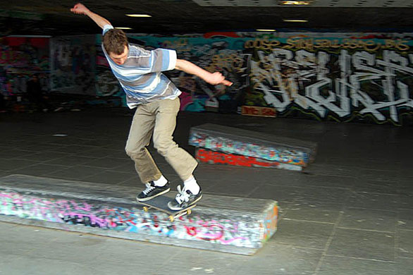 Anthony Davies' assign: Anthony Davies participates in the capturing movement monthly assignment