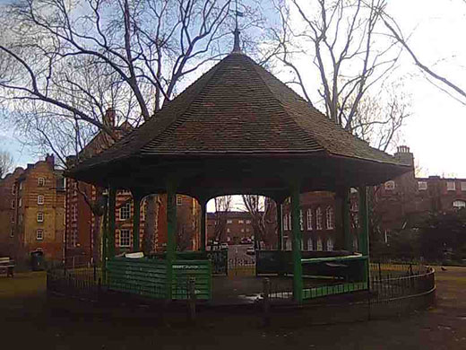 postively public housing: bandstand
