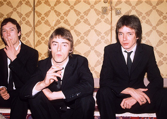 Paul Weller Timeline: Portrait of Rick Butler, Paul Weller and Bruce Foxton in 1979